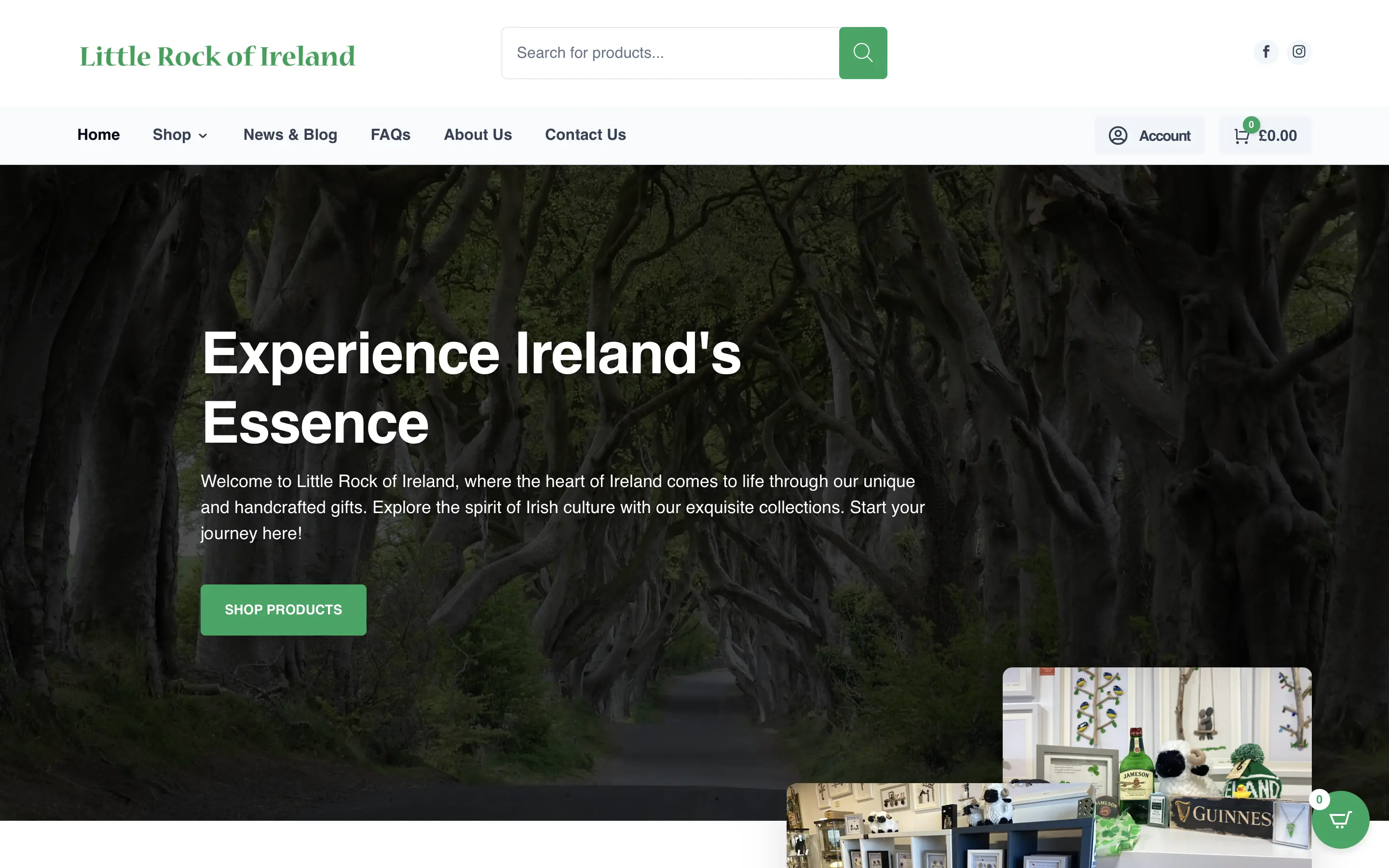 Little Rock of Ireland website